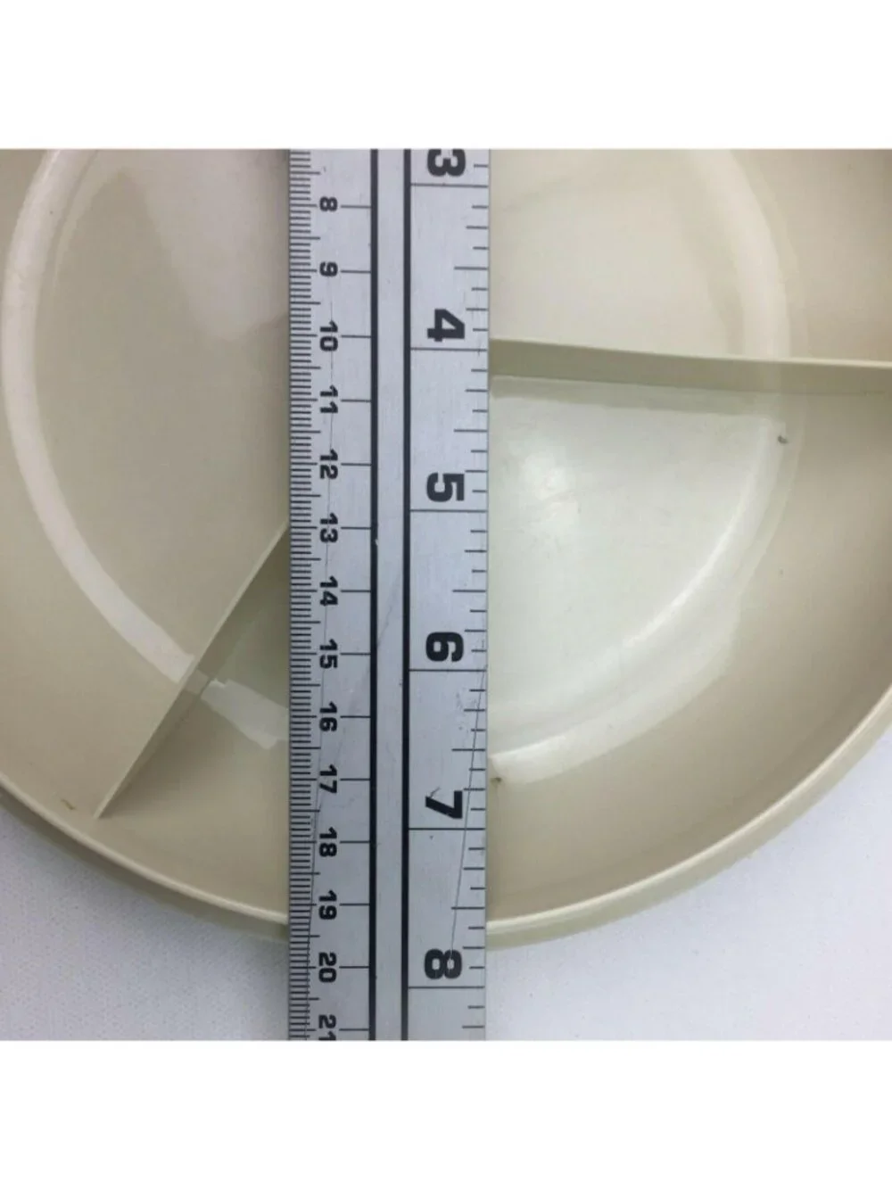 Tupperware 608 Suzette Divided Relish Pickle Olive Dish Caddy Sheer Lid